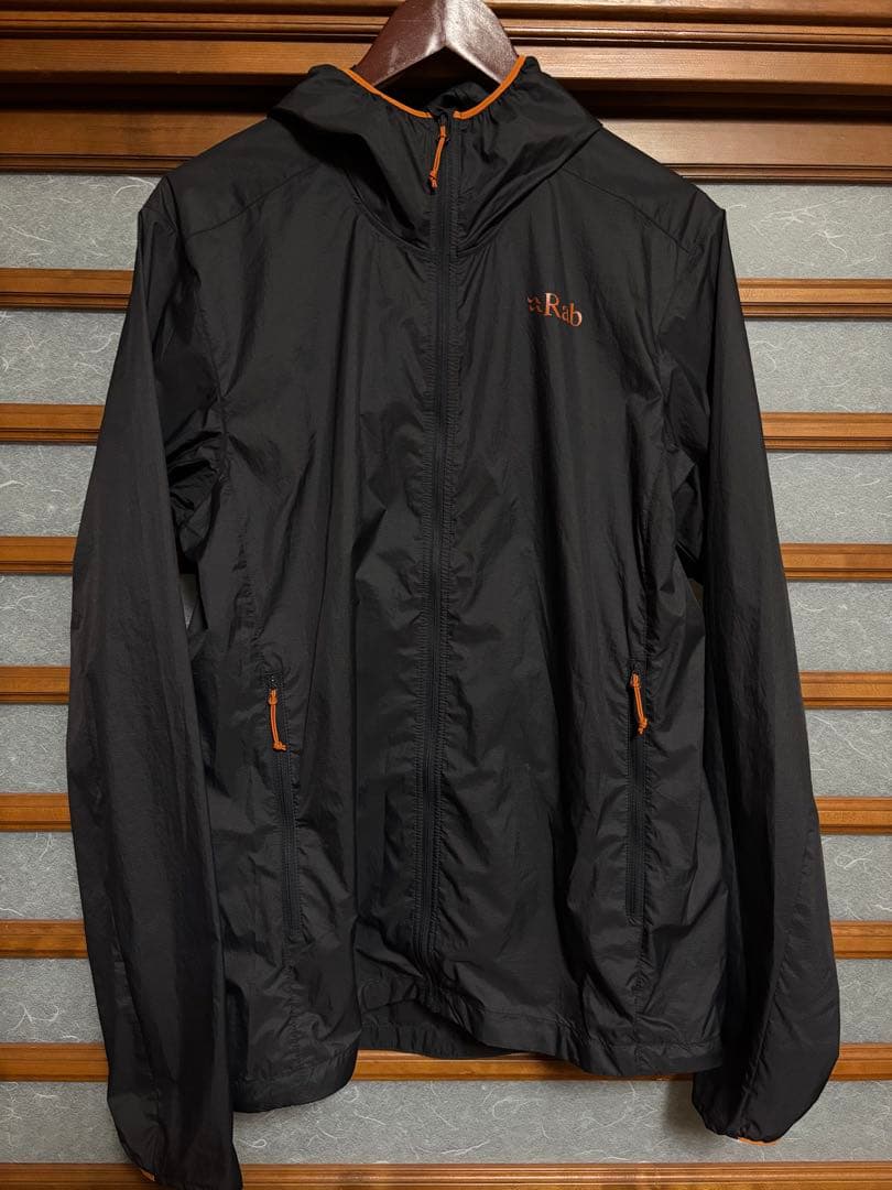 Rab バイタルフーディー　メンズ　グラフェン（マーマレード）