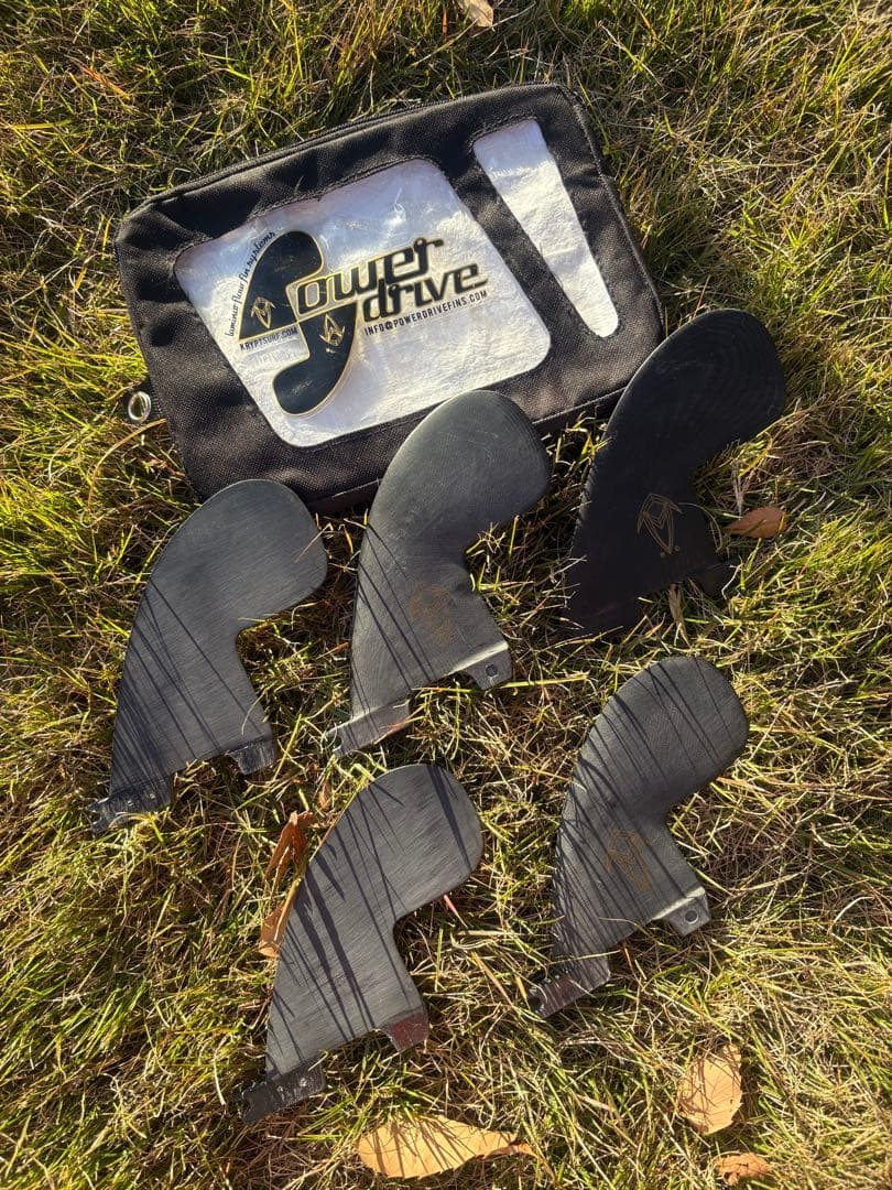 TOMO Power Drive サーフボードフィン 5枚セット