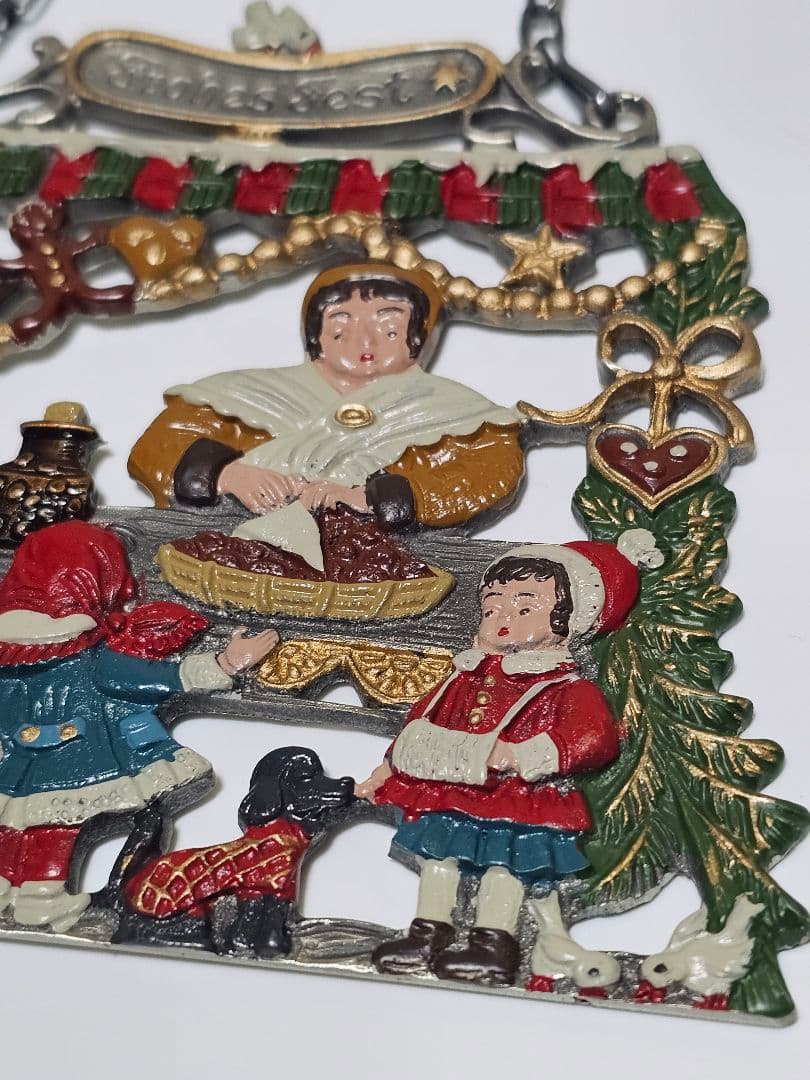 KUHN社/キューン社 クリスマス 壁飾り★ドイツ製 ZINN 錫