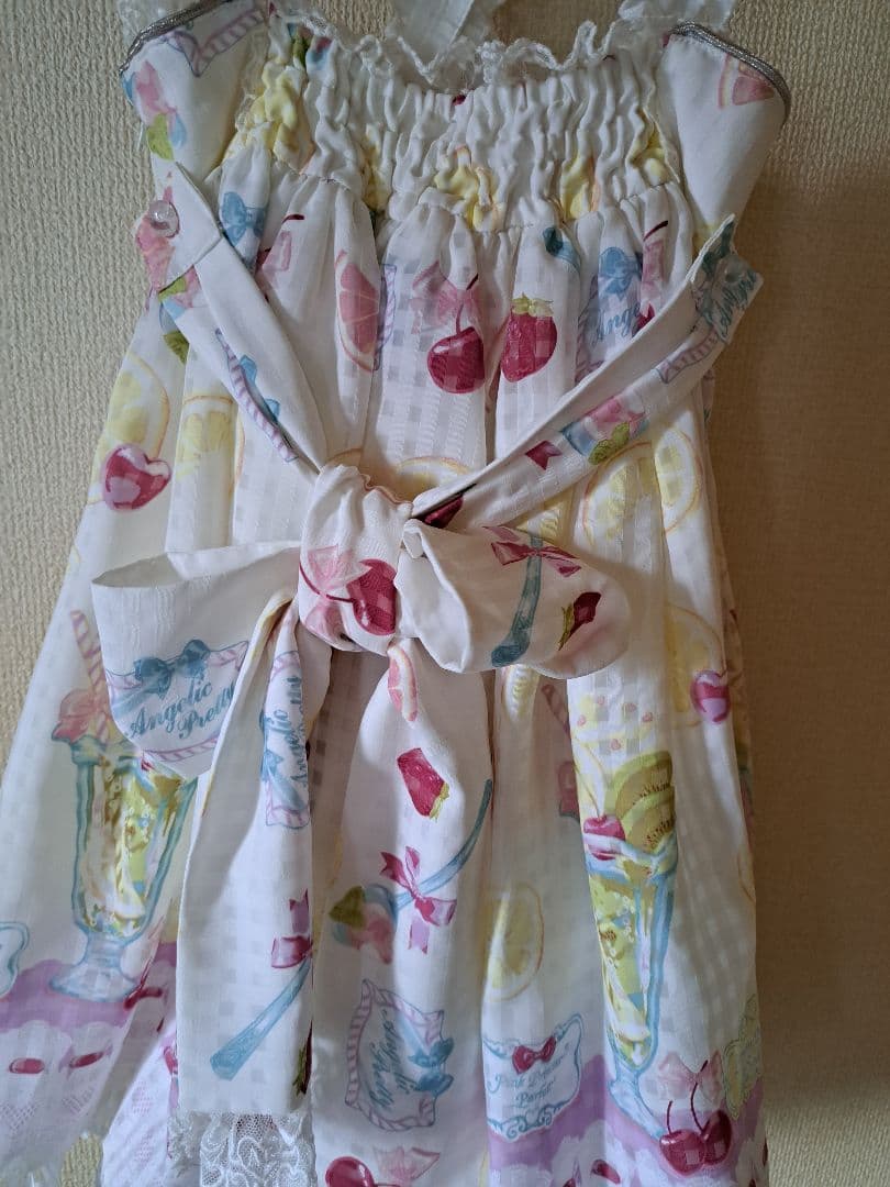 Angelic Pretty ドリーミーパフェスカート　白