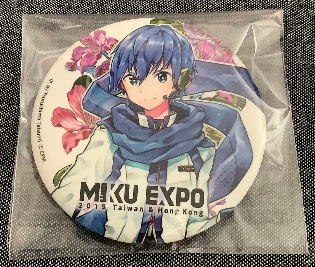 初音ミク MIKU EXPO 2019 缶バッジ　KAITO