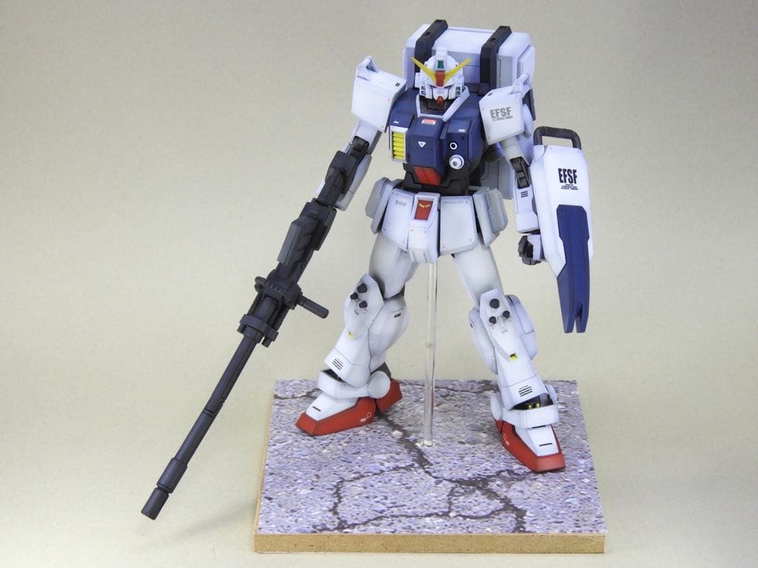 HGUC 陸戦型ガンダム 全塗装 / ガンプラ 完成品