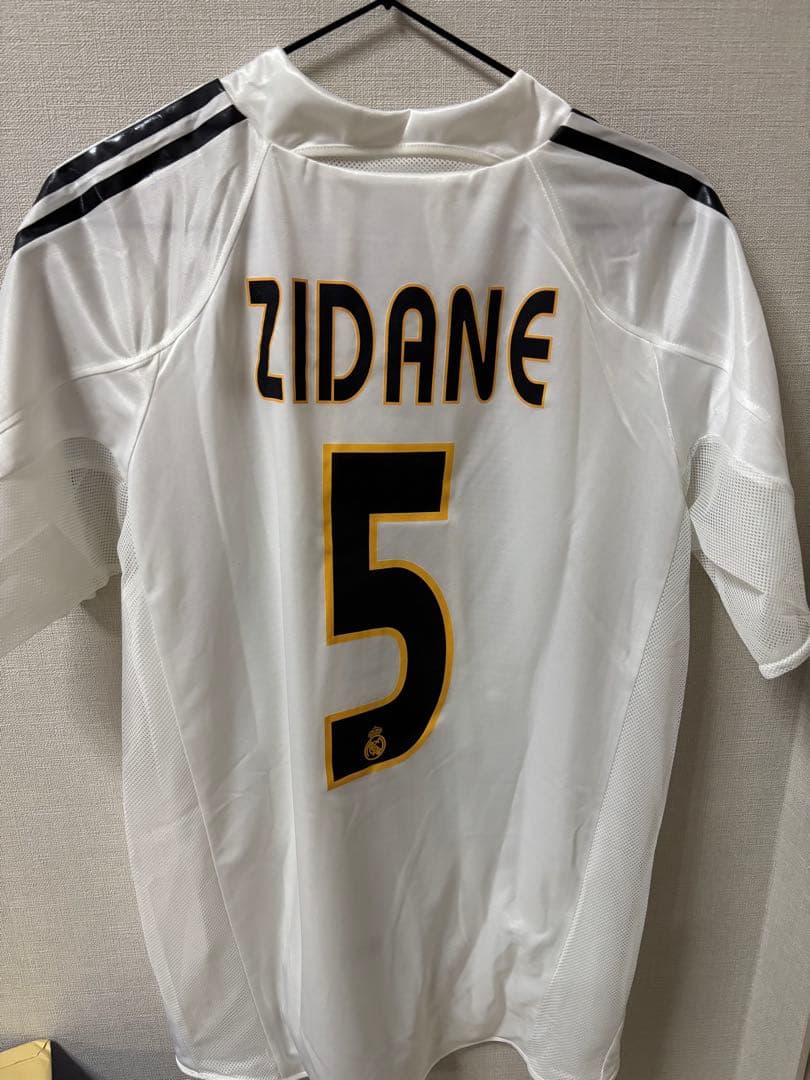 【選手用】ジタン レアルマドリード04/05 ホームユニフォーム