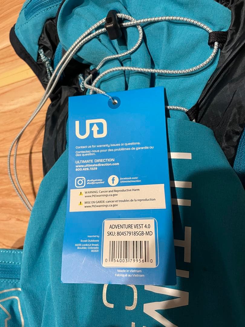 ウォーキング・ランニングウェア ULTIMATE DIRECTION ADVENTURE VEST 4.0 MD