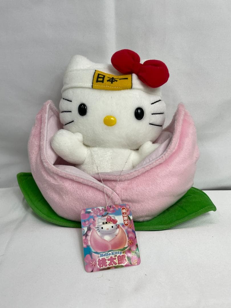 ◆サンリオ ハローキティ 桃太郎 岡山限定 ぬいぐるみ　09417