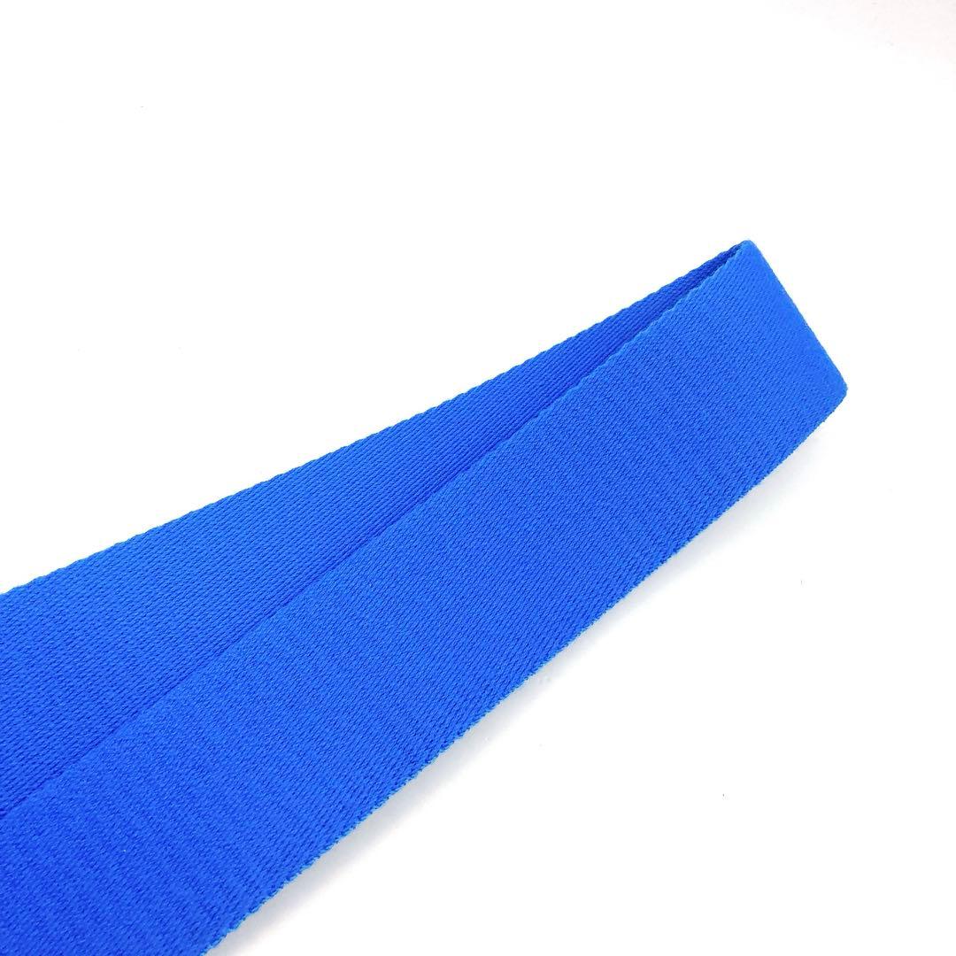 極美品✨GOYARD ゴヤール　ショルダーストラップ　ブルー　シルバー　ロゴ有り