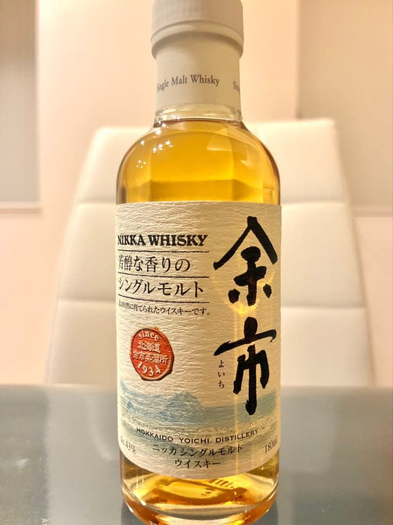 【終売・希少品】NIKKA 余市 シングルモルト 180ml