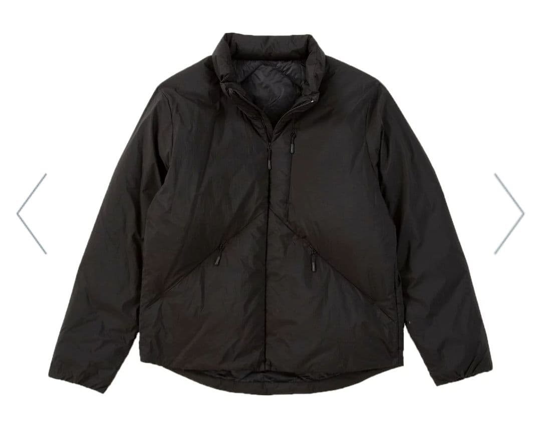 【2月末迄最終値下げ】美品YEVSスタンドカラーステッチレスダウンジャケット