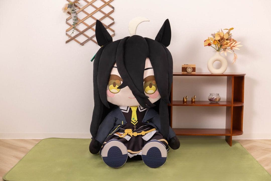 な*認様 どきゅーとウマ娘 超特大ぬいぐるみ マンハッタンカフェ