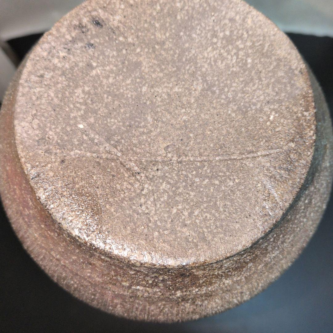 【灰釉　窯変長壺】みきお