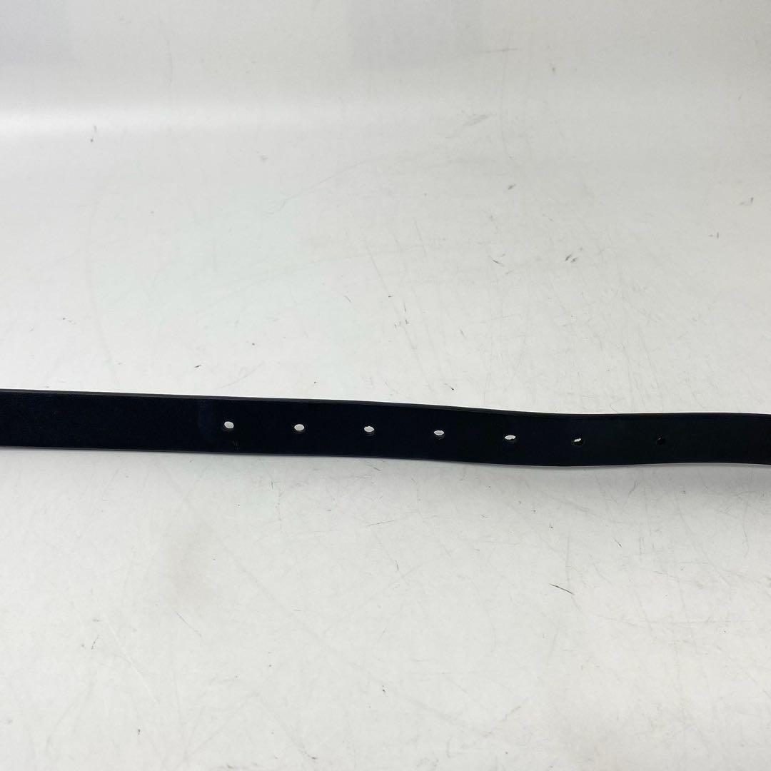 箱付き　Dior ディオール　ベルト CD ロゴ　バックルベルト　レザー　黒