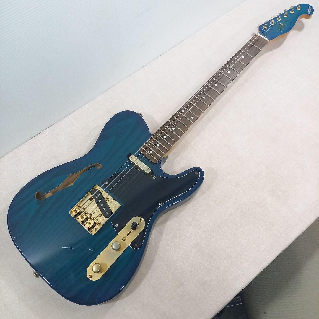 SPEAR GUITAR シンライン ブルー テレキャスター セミホロウ