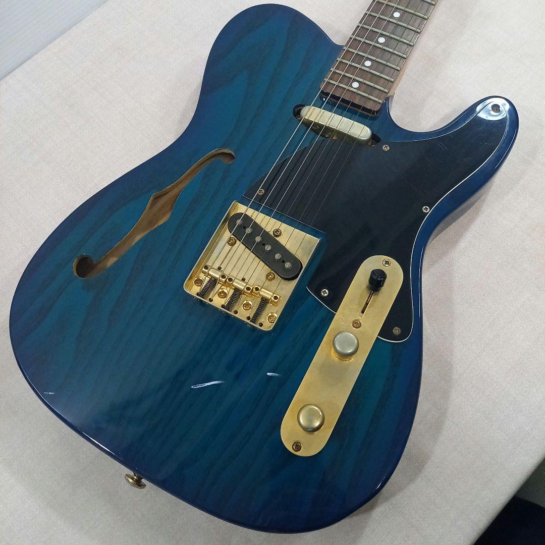 SPEAR GUITAR シンライン ブルー テレキャスター セミホロウ