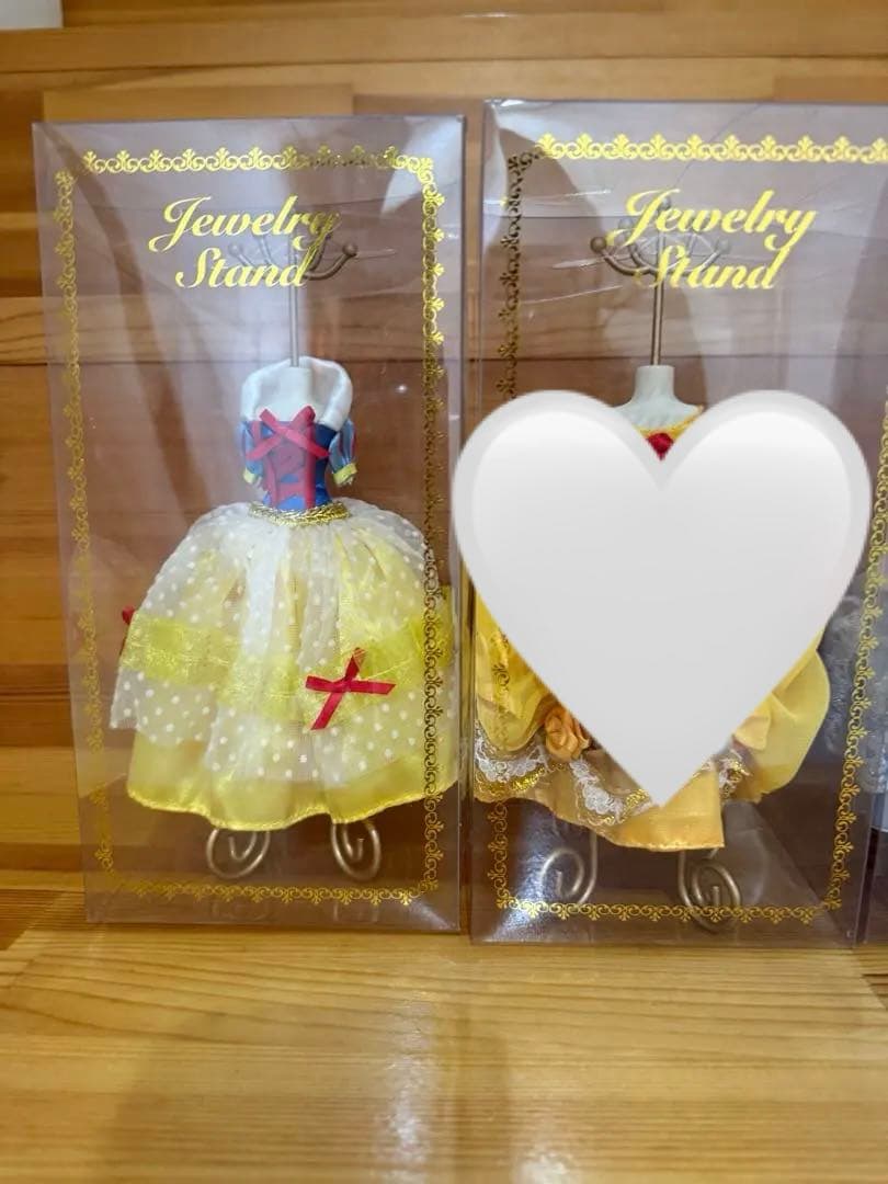 ディズニープリンセス　アクセサリースタンド　ドレススタンド　13点セット