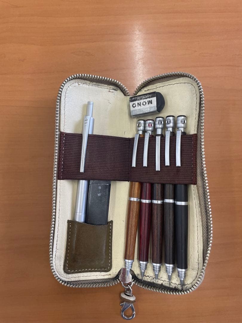 レザー製ペンケース 5本セット　S20全色
