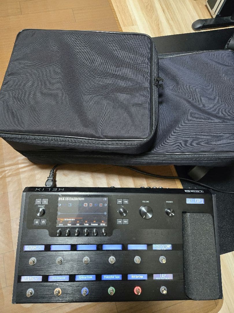 ギター Line 6 Helix floor + KIKUTANI EFXBP-01