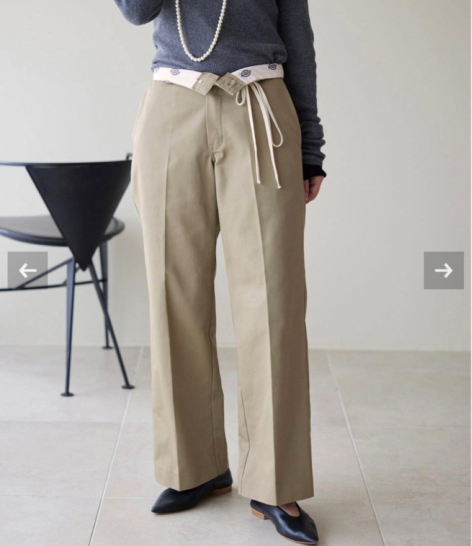 【s さん専用】Dickies/SLOBE別注 ハイウエストスラックス
