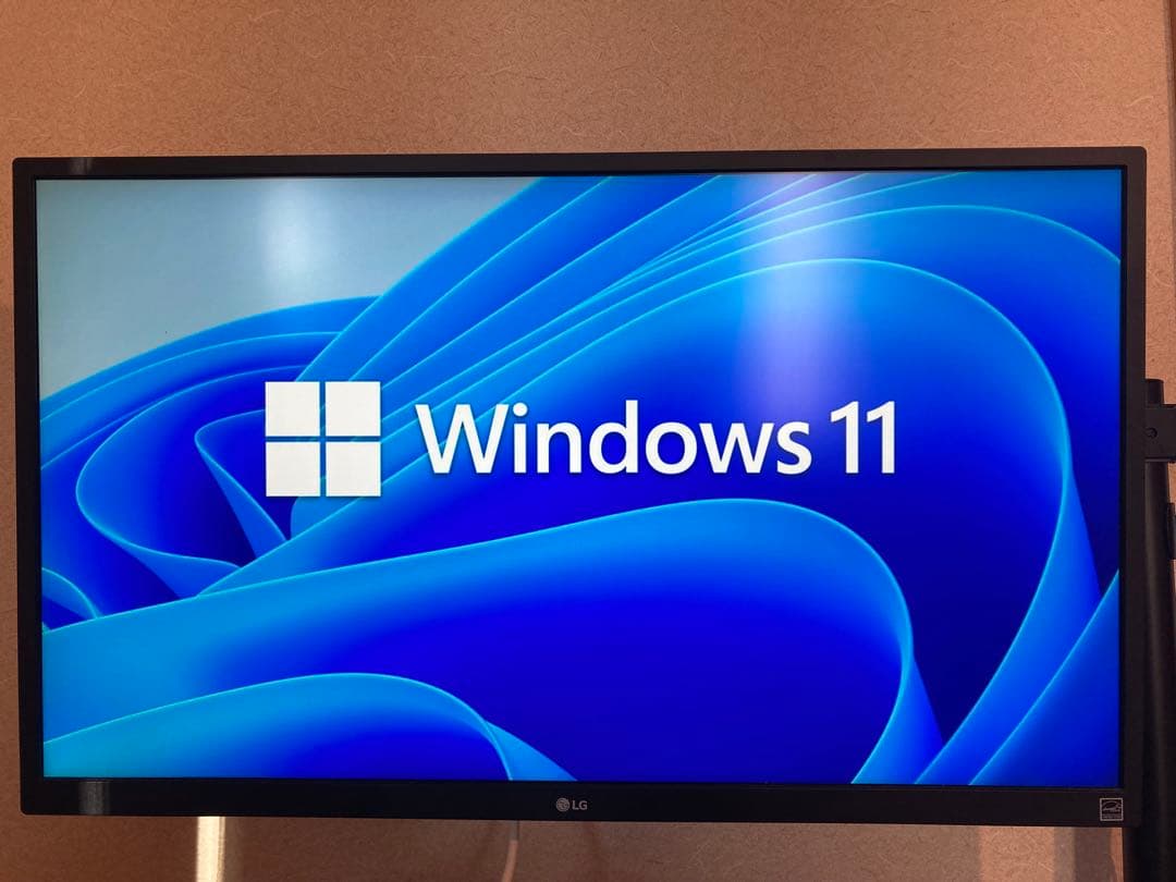 LG 27UL500-W モニターアームセット