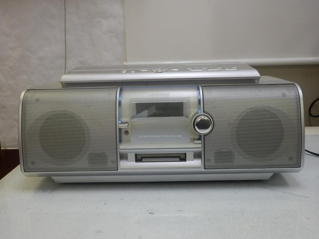 Victor ビクター CD-MDラジカセ RC-L1MD Clavia