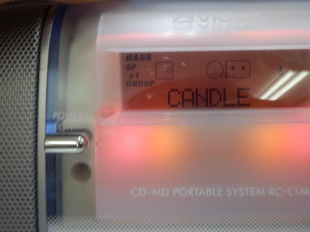 Victor ビクター CD-MDラジカセ RC-L1MD Clavia