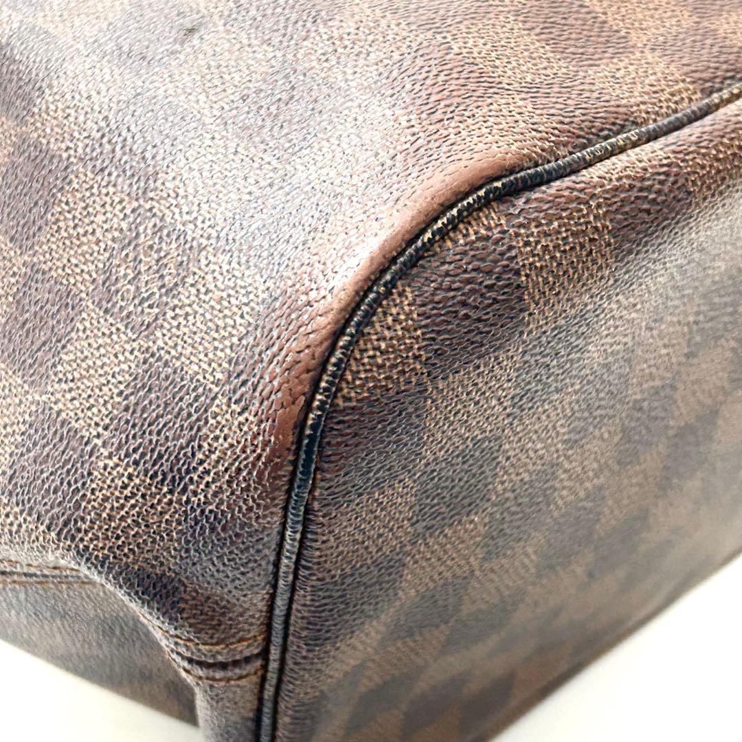 ルイヴィトン　ダミエ　ネヴゥーフル　ハンドバッグ　取手破損　ジャンク