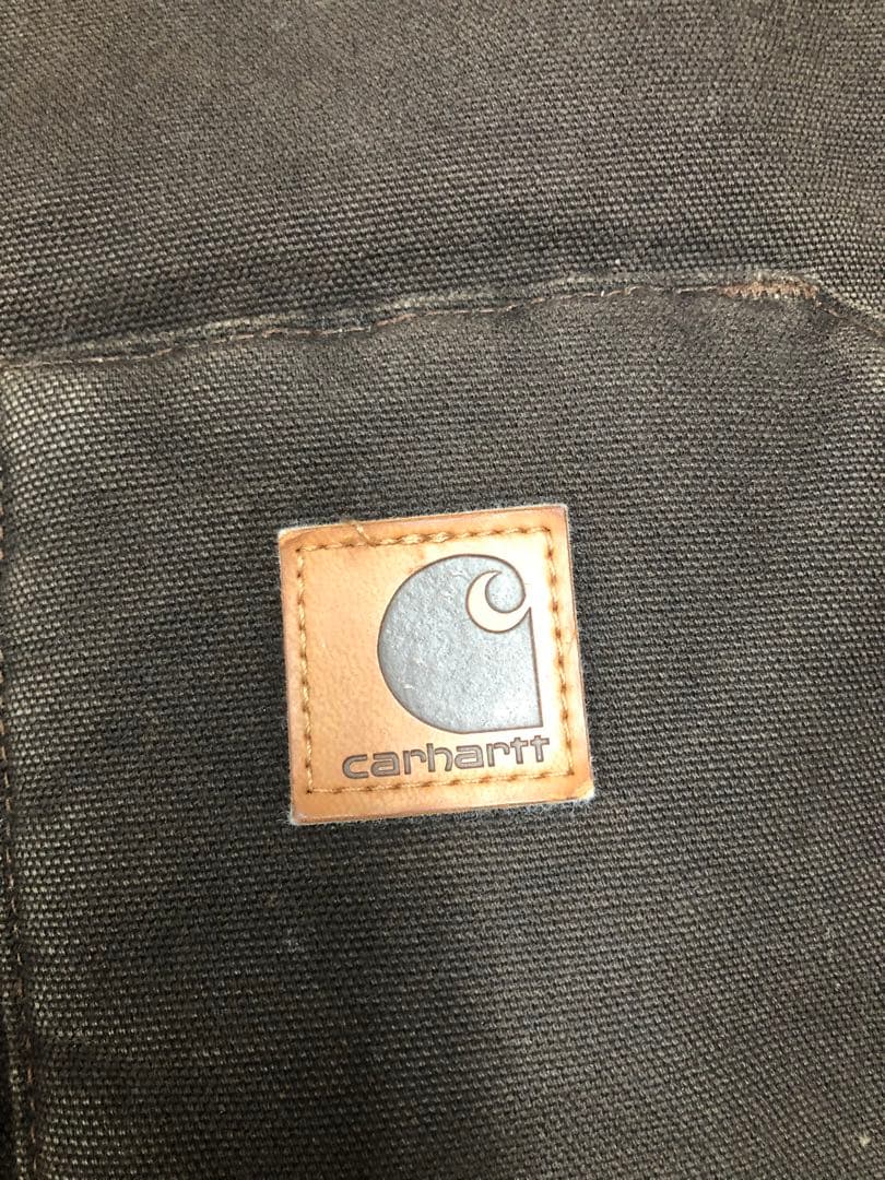 カーハート　Carhartt ダークブラウン ベスト　L
