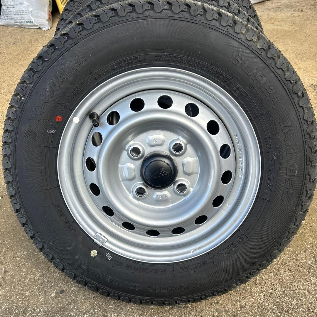 藤木秋夫　送料込み純正品タイヤホイール　新車外し　２本　　②