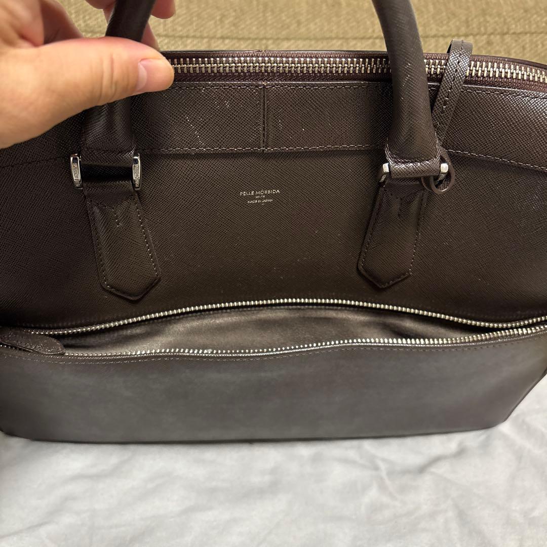 PELLE MORBIDA ペッレモルビダ ビジネスバッグ ブラウン