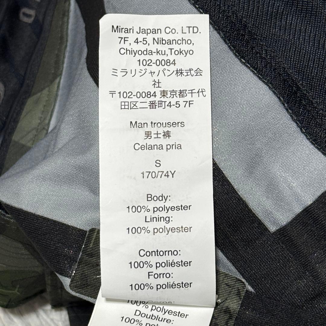 極美品 オークリー 幾何学迷彩 シェルパンツ スノーボード スキー Mサイズ