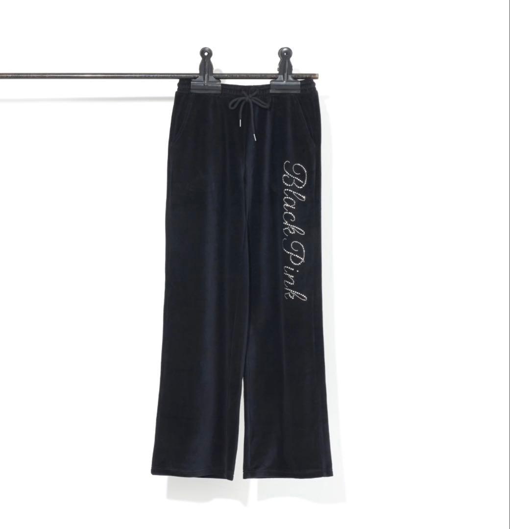 BLACKPINK ベロアパンツ Lサイズ