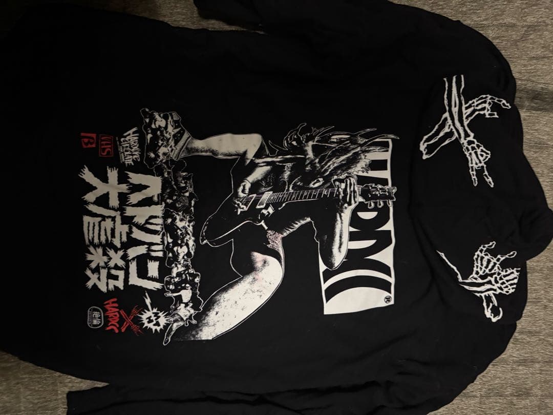 ヘドバン大虐殺 パーカー XXL