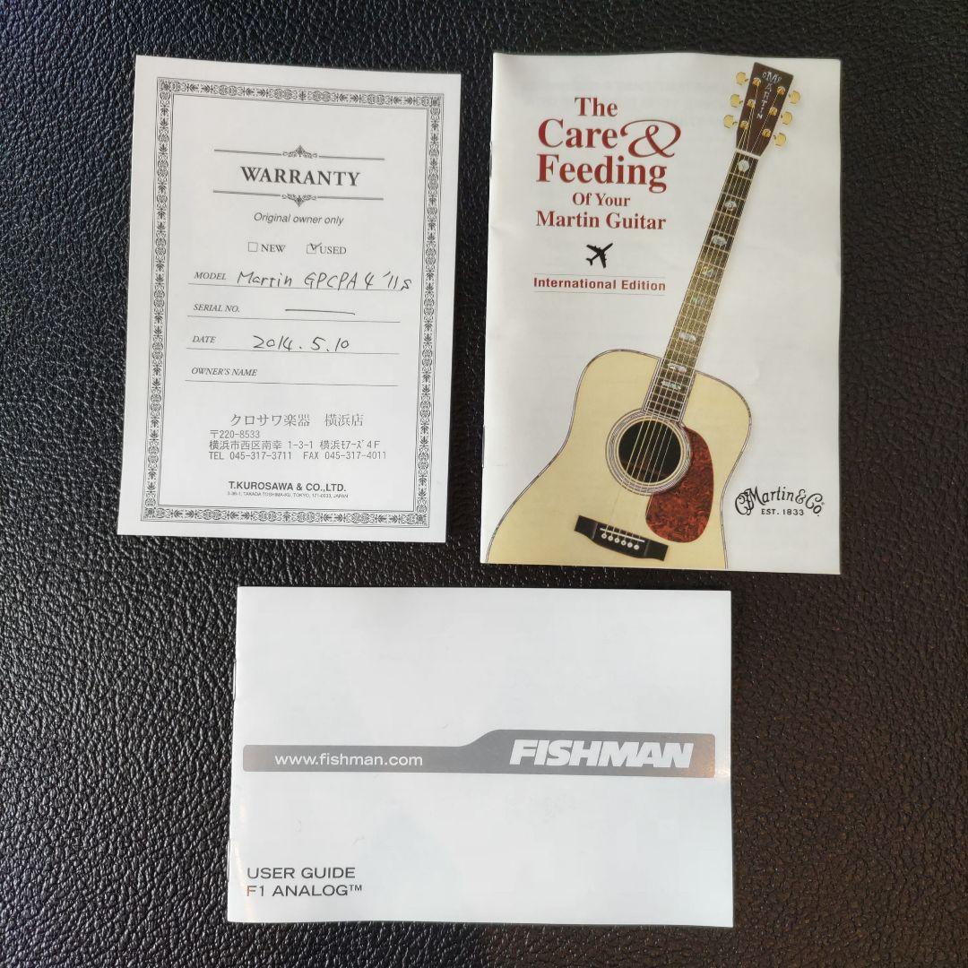 Martin GPCPA4 2011年 Made In U.S.A エレアコ