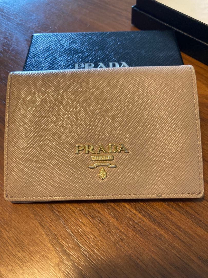 m♡ さま専用　PRADA サフィアーノレザー 名刺入れ CAMMEO
