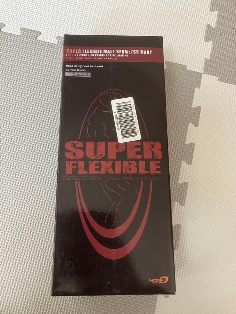 1/6 12インチ シームレス　素体　男性①