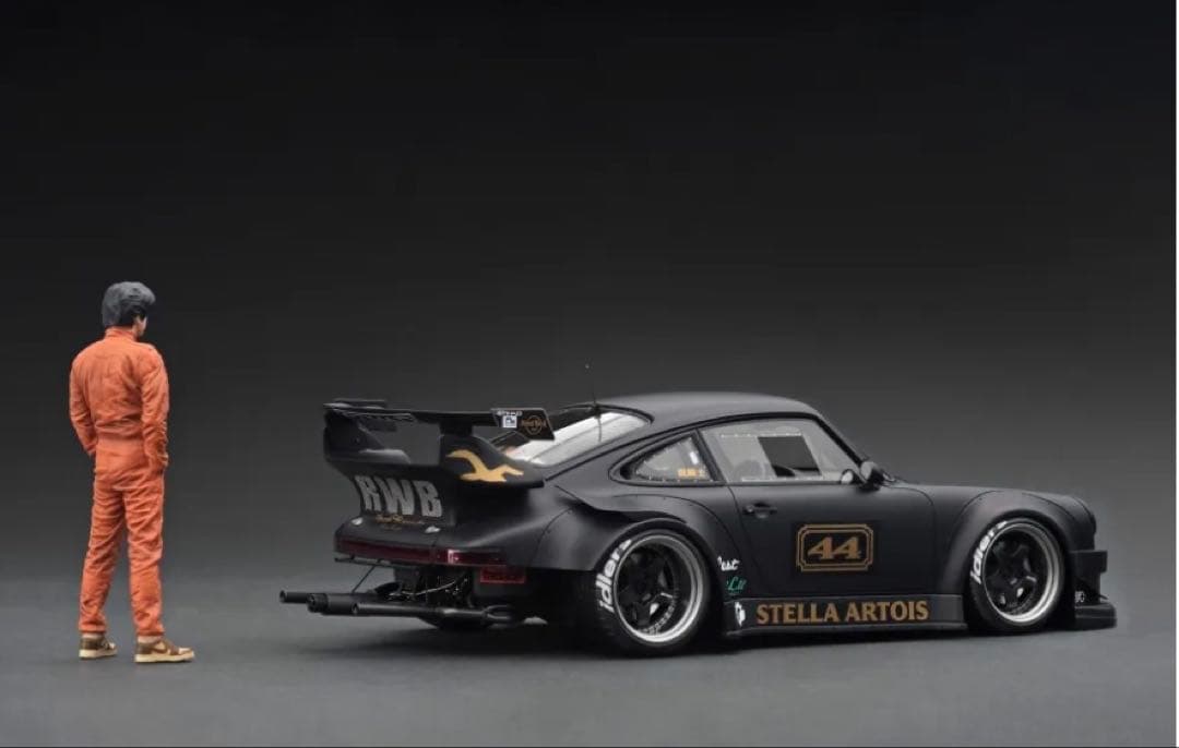 ミニカー 1/18 RWB 930 Porsche STELLA ARTOIS Nakai