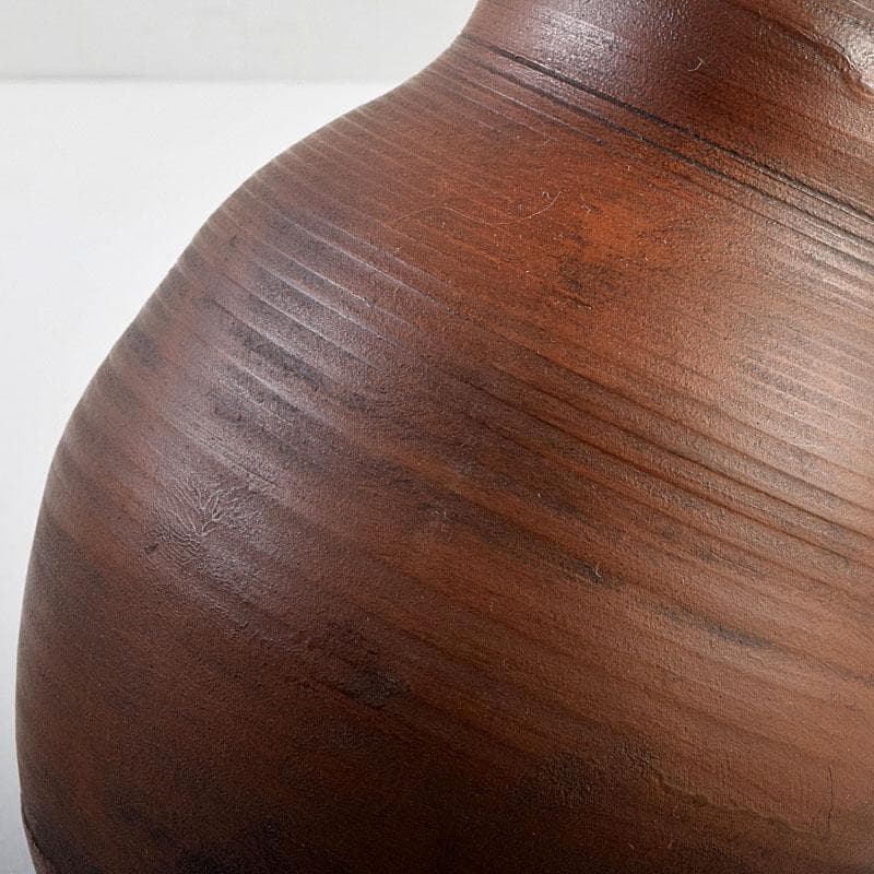 桂又三郎極め　江戸初期　古備前　人形徳利　共箱　V　9045