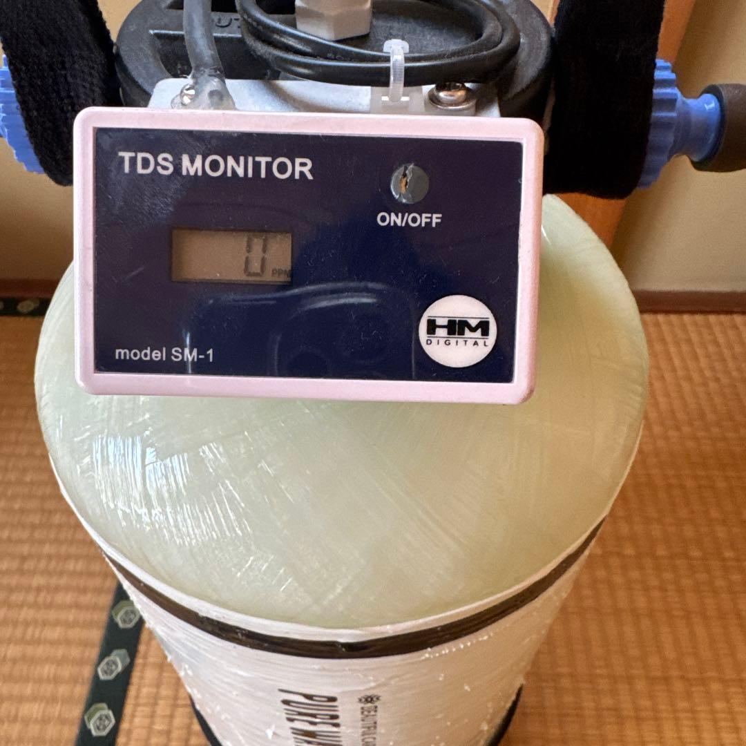 PURE WATERMAKER TDSモニター付き