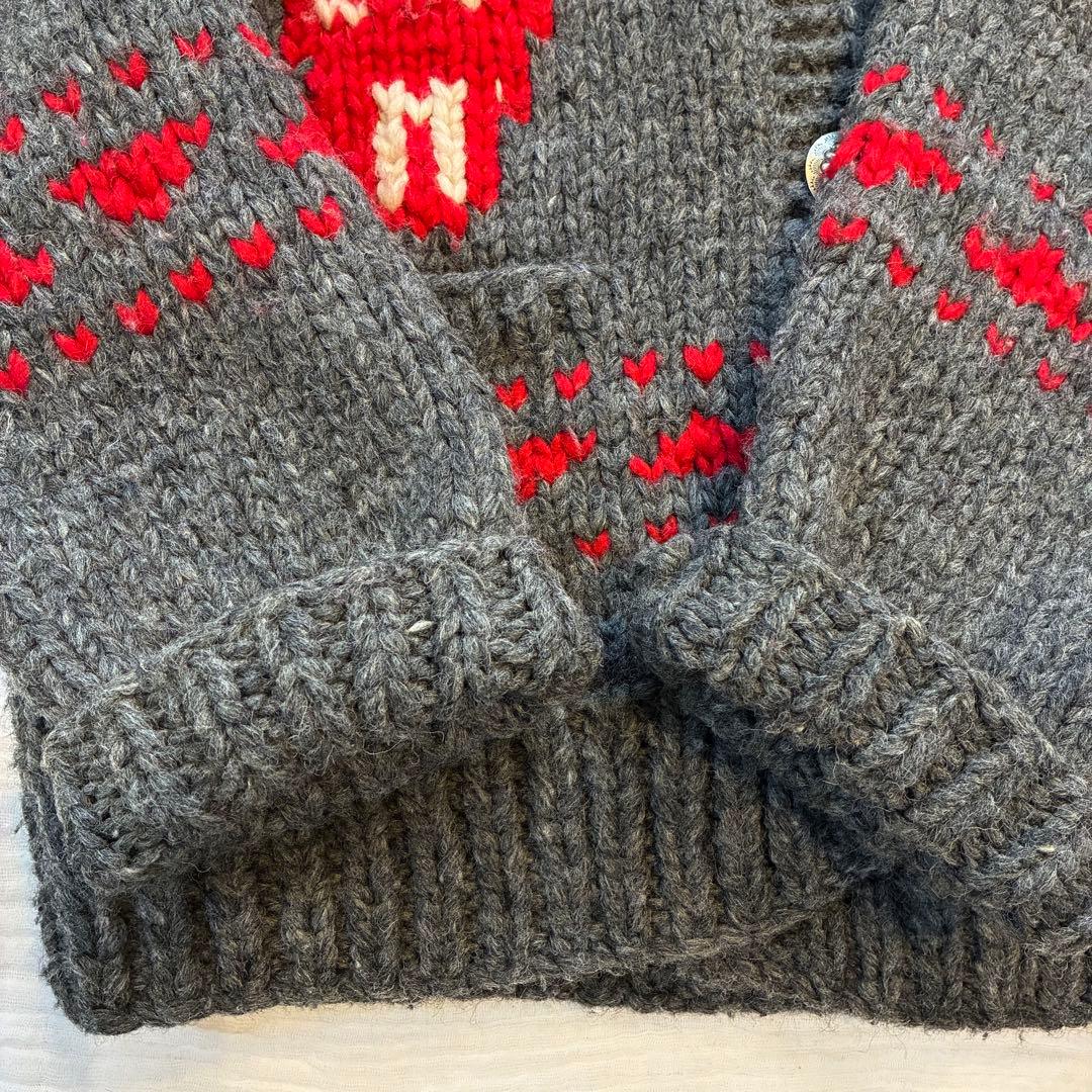 【セール】希少 Schott × KANATA 別注 カウチン L カナダ製