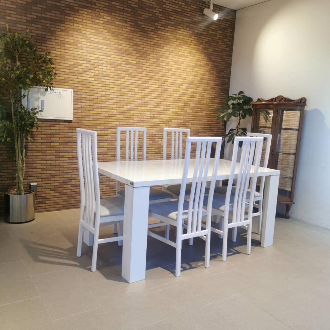 美品♥Status Srl イタリア ダイニングセット