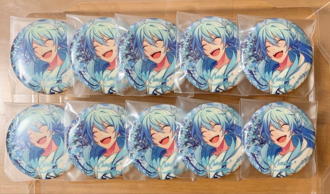 日々樹渉 中国 招募缶バッジ10個