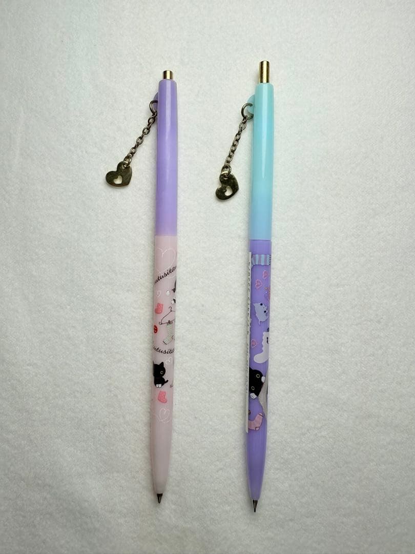サンエックス くつしたにゃんこ ボールペン＋シャープペン 2本セット
