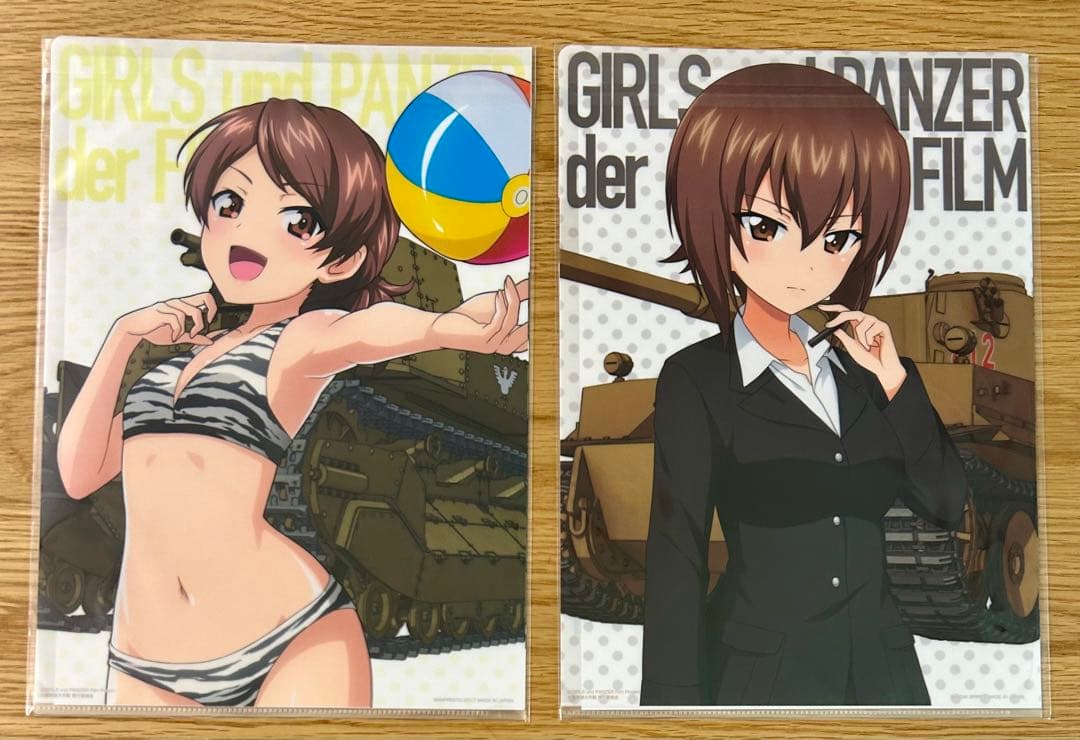 ガールズ＆パンツァー　戦車道大作戦　クリアファイル　まとめ売り　ガルパン