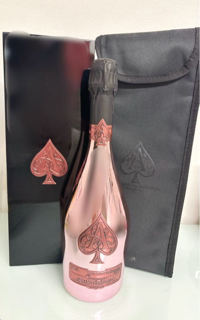 Armand de Brignac ロゼシャンパン 専用バッグ付き