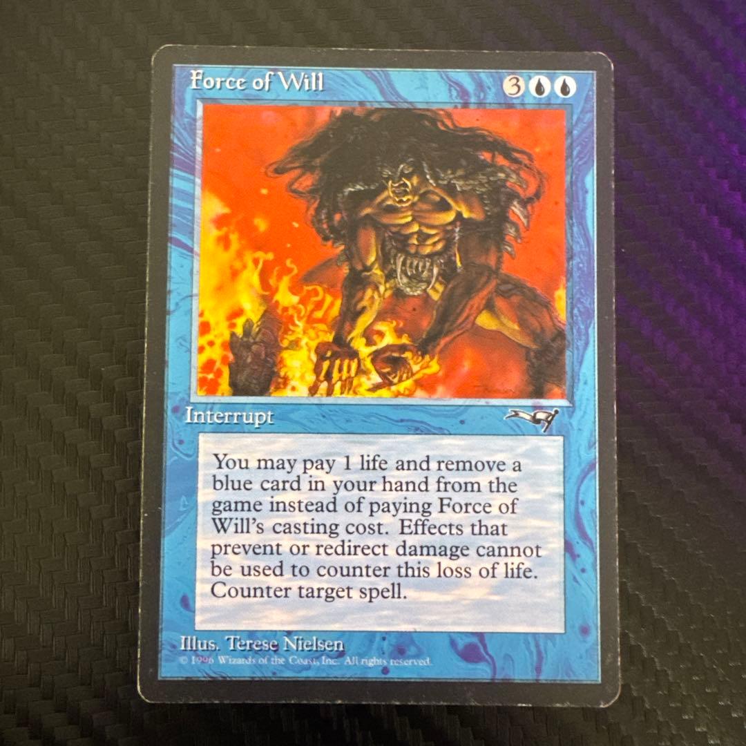 意思の力 MTG 初版　英語