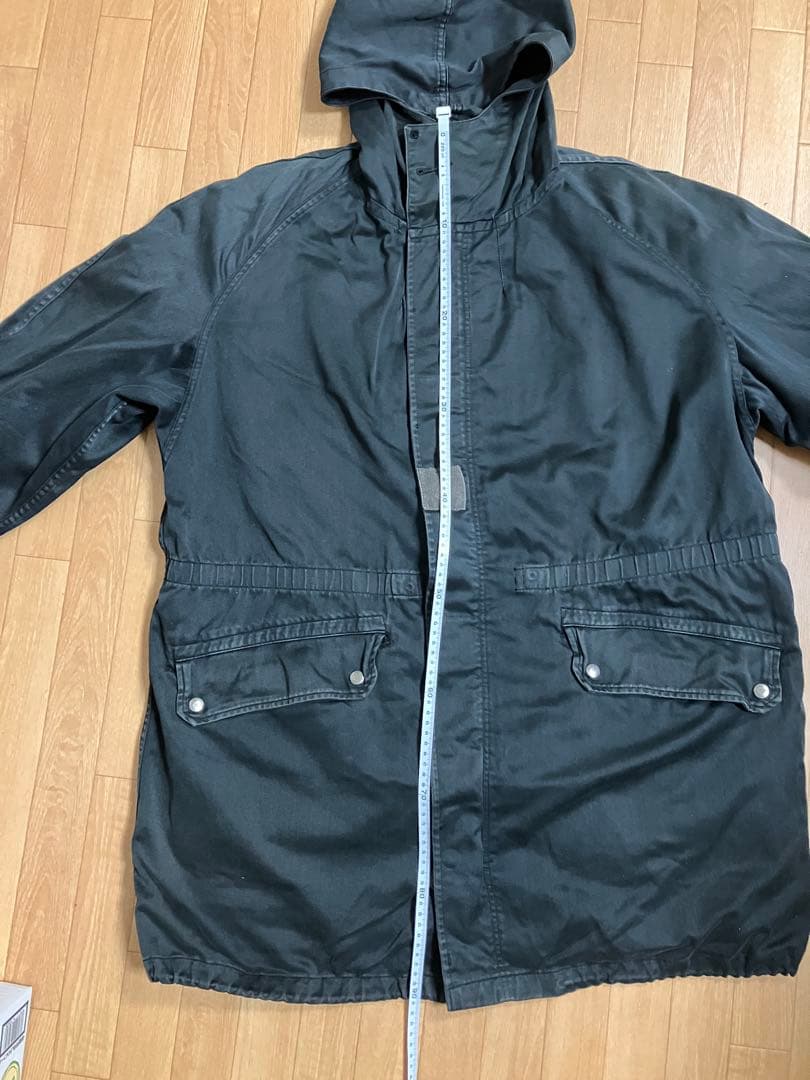 ヴィンテージ フランス70s 黒 モッズコート2way ミリタリー N3B