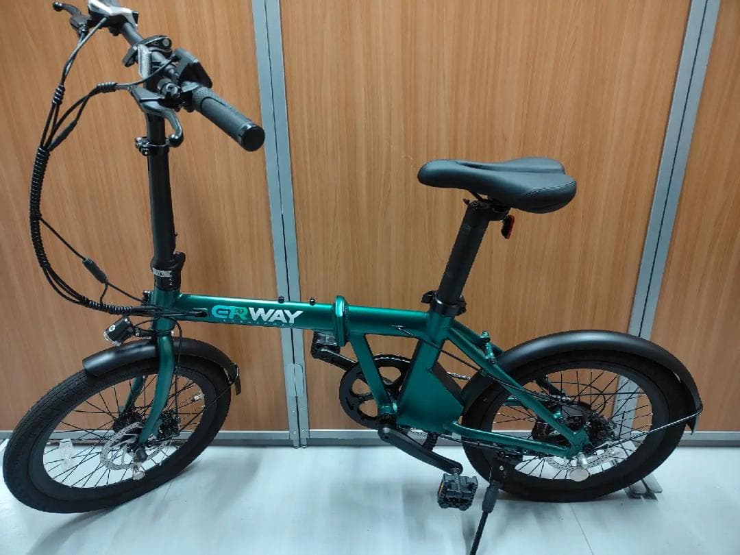 【過去最大割引！ 】電動アシスト自転車 ERWAY A01 グリーン
