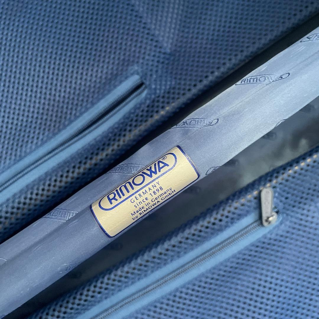 付属品多数 美品 青ロゴ RIMOWA トパーズ 82L チェックインL相当