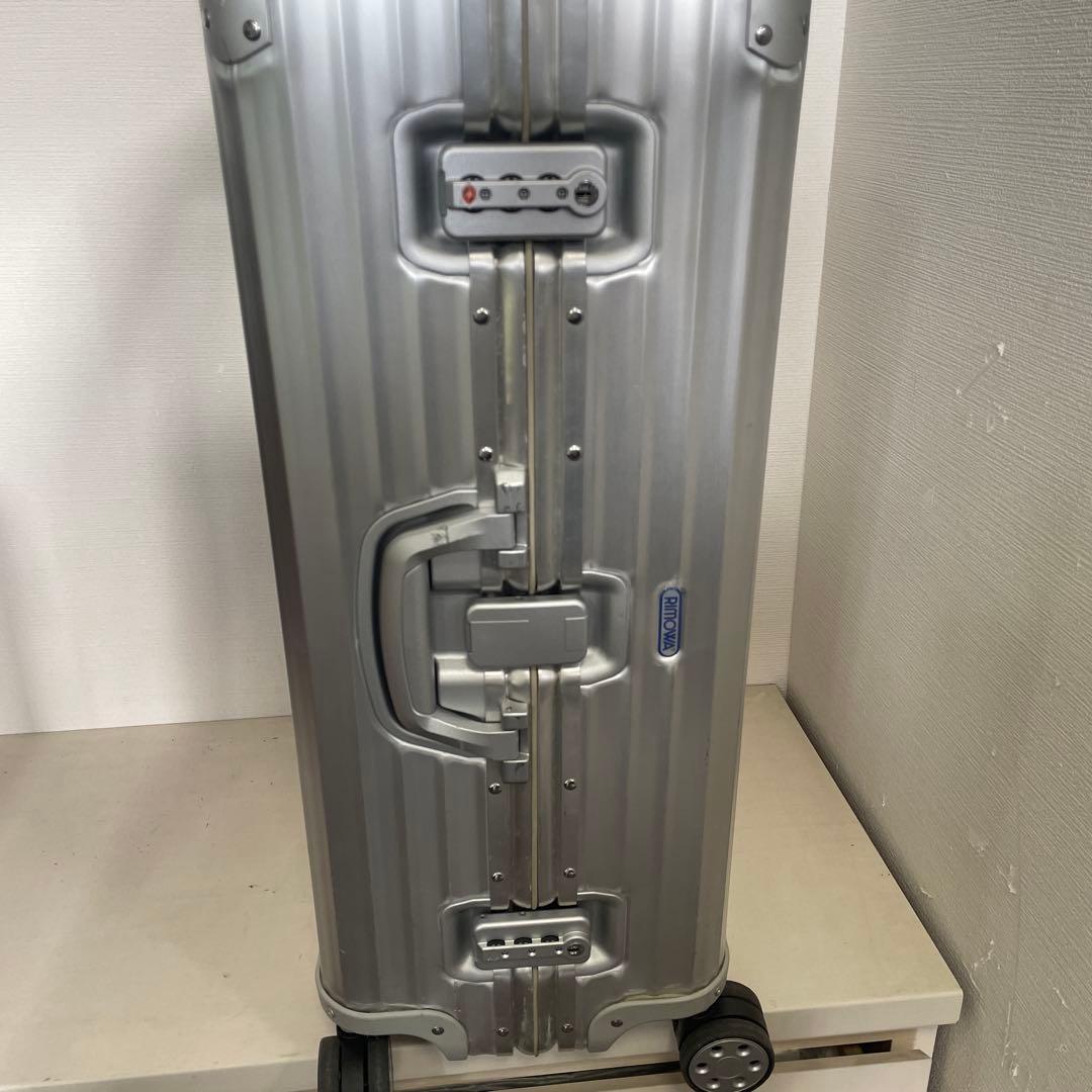 付属品多数 美品 青ロゴ RIMOWA トパーズ 82L チェックインL相当