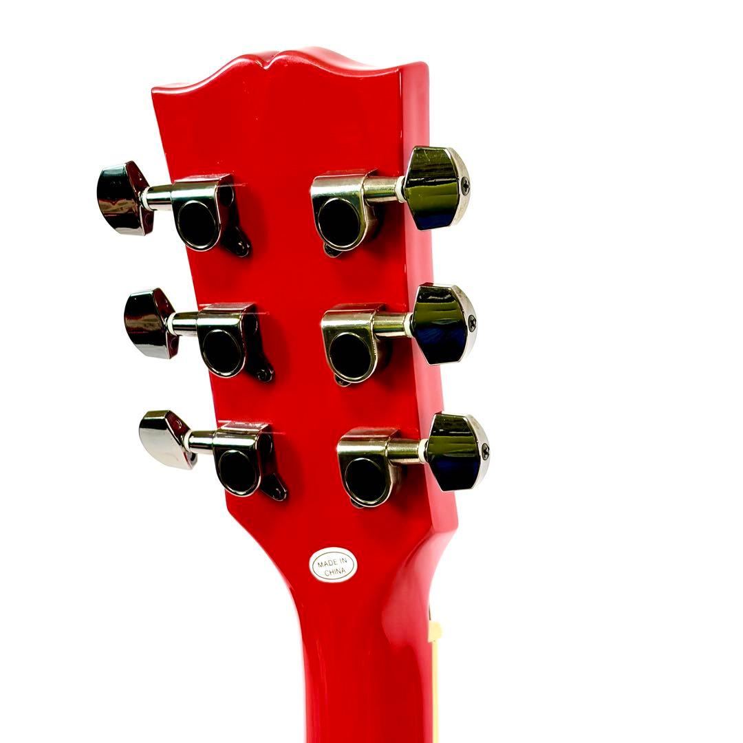 未使用　MAISON レスポールカスタム　レッド　ギブソンヘッド　セットネック