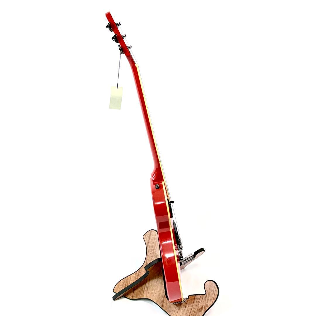 未使用　MAISON レスポールカスタム　レッド　ギブソンヘッド　セットネック